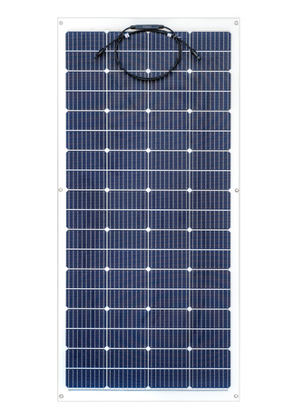 Zestaw solarny fotowoltaiczny FLEXI elastyczny 200W 12V (Panel solarny 200W, Regulator napięcia 20A) VOLT POLSKA