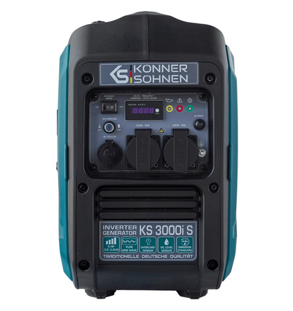 Agregat prądotwórczy generator prądu inwerterowy tryb ekonomiczny 3000 IS Könner & Söhnen KS