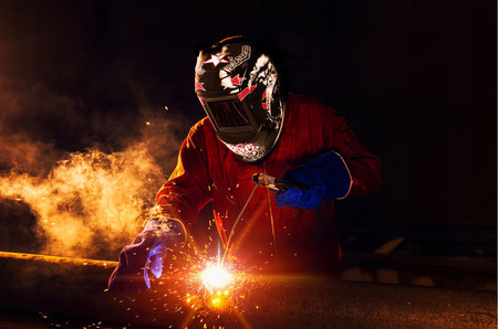 Maska spawalnicza przyłbica samościemniająca F2 QUICK GLASS MAR-POL