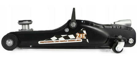 Podnośnik samochodowy hydrauliczny żaba niskoprofilowy 2.5T +Głowica +Guma