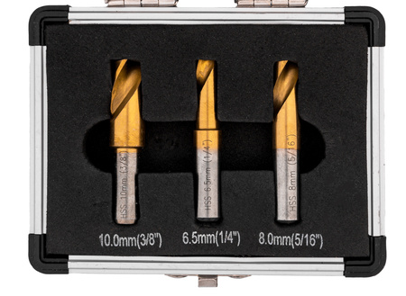 Zestaw wierteł do zgrzewów punktowych spawów 3el HSS FALON-TECH