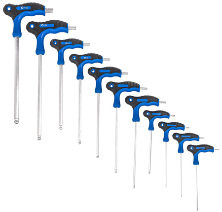 Wkrętaki HEX H2-H10 TYP T 11 sztuk FALON-TECH