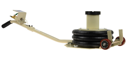 Podnośnik pneumatyczny bałwanek poduszka poduszkowy 3500 kg 3,5 T + guma GEKO