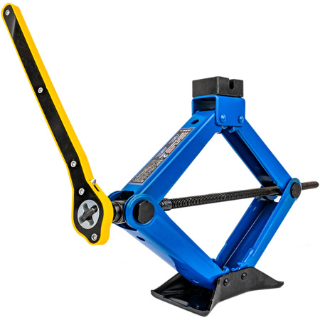 Podnośnik trapezowy trapez lewarek samochodowy do wymiany kół 2T 2000kg FORSAGE