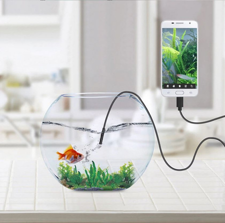 Endoskop kamera inspekcyjna USB LED 2 m (Windows, Android) GEKO