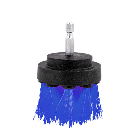 Szczotki czyszczące na wkrętarkę lub wiertarkę zestaw 10 el GEKO