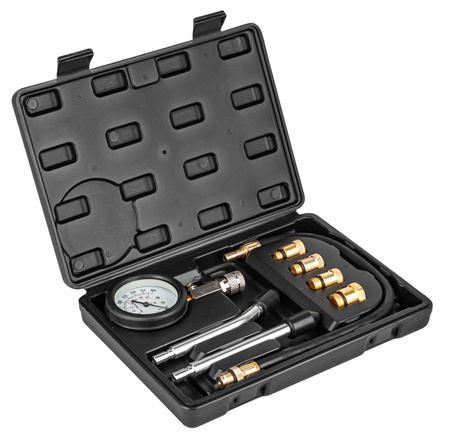 Tester ciśnienia miernik sprężania benzyna 8 sztuk GEKO