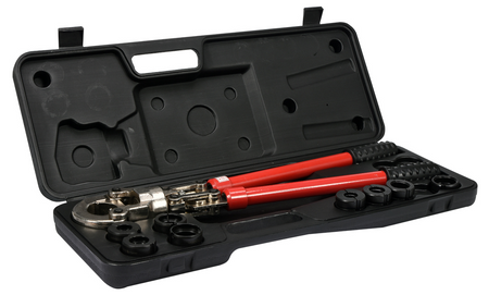 Zaciskarka hydrualiczna praska do rur PEX AL PRO + 8 głowic YT-21735 YATO