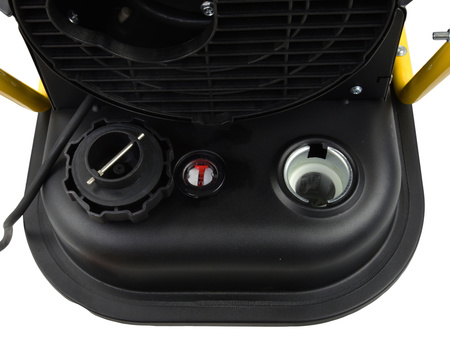 Nagrzewnica olejowa mocna dmuchawa spalinowa ogrzewacz z termostatem 25 kW GEKO