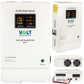 Przetwornica solarna UPS SINUSPRO 5000S (48V/5000W) VOLT POLSKA