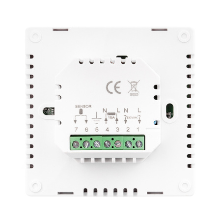 Termostat pokojowy FLOOR HT-08 WiFi regulator ogrzewania podłogowego VOLT POLSKA
