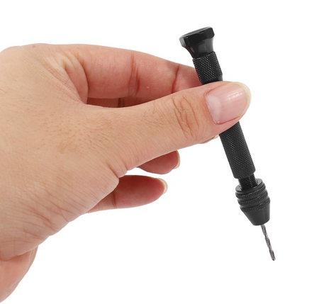 Precyzyjna mini wiertarka ręczna wkrętak + wiertła 0,5 - 3 mm 25el FALON-TECH