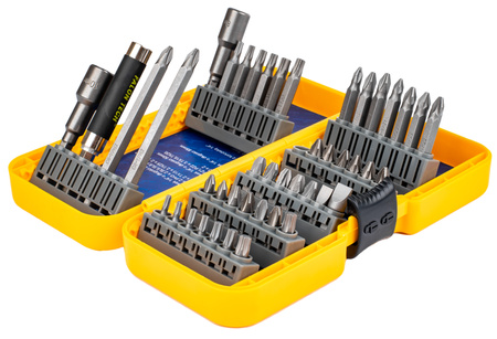 Zestaw bitów bity końcówki do wkrętarki w etui PH PZ torx imbus SL 45el FALON-TECH