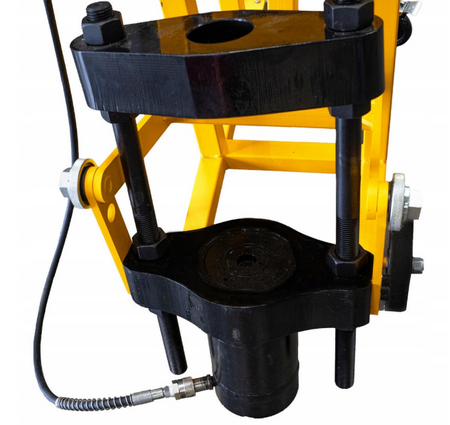 Prasa mobilna pneumatyczna hydrauliczna do sworzni mocna solidna 75T JCB