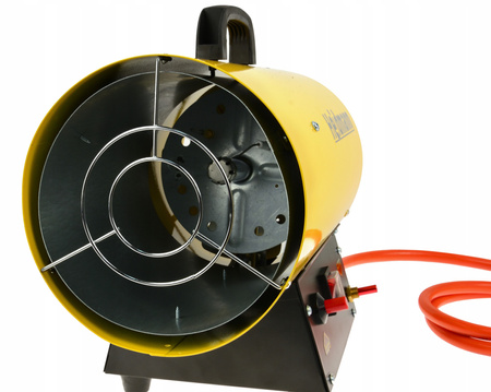 Nagrzewnica dmuchawa gazowa piecyk 15kW wąż + reduktor HEIDMANN