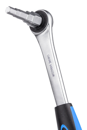 Klucz stopniowy do śrubunków z grzechotką 3/8"-1" sztorcowy FALON-TECH