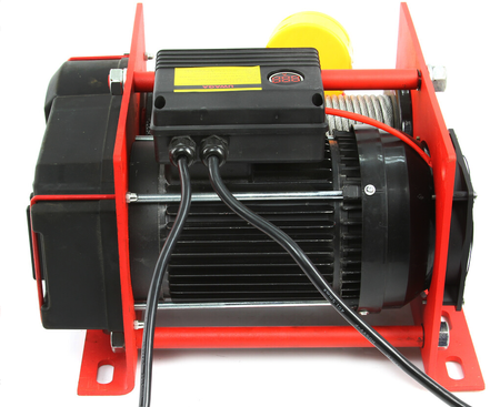 Wyciągarka wciągarka elektryczna linowa budowlana 300/600 kg lina 30m MAR-POL