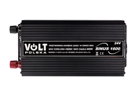 Przetwornica SINUS-800/1600W (24V/230V) VOLT POLSKA