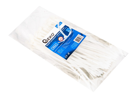 Opaski zaciskowe kablowe 300x3.6mm 100el GEKO