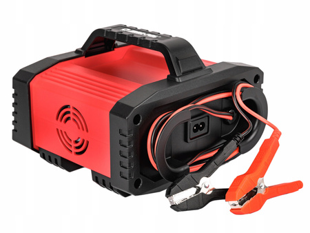 Prostownik impulsowy smart 10w1 funkcja naprawy automatyczny 12v 24v 15A MAR-POL