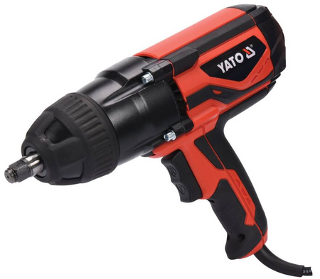 Elektryczny klucz udarowy 600Nm 1020w 1/2" + nasadki 17-22 mm YT-82021 YATO
