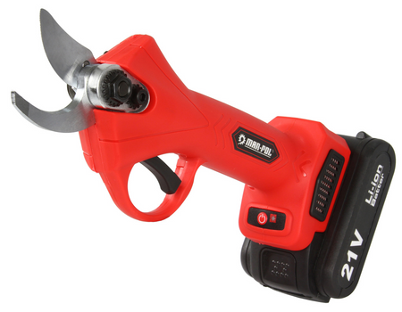 Sekator akumulatorowy kowadełkowy nożyce ogrodowe elektryczne 2x aku MAR-POL