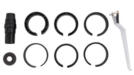 Osłona przeciwpyłowa odsysająca do szlifierki 180-230 mm MAR-POL