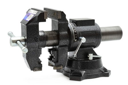 Imadło ślusarskie obrotowe hartowane 100mm 360 stopni GEKO