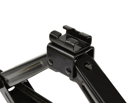 Podnośnik samochodowy lewarek trapezowy 2T z grzechotką kół FALON-TECH