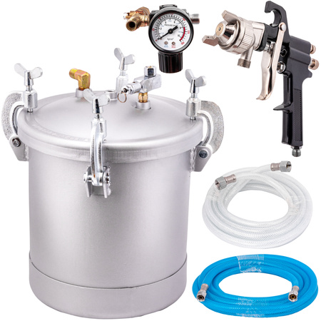 Agregat malarski pistolet lakierniczy 8 litrów GEKO