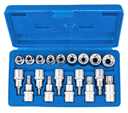 Klucze nasadowe TORX BITY 1/2 E-TORX 19el FALON-TECH