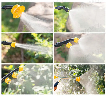 Opryskiwacz akumulatorowy ciśnieniowy plecakowy elektryczny 5 dysz 16L AL-FA