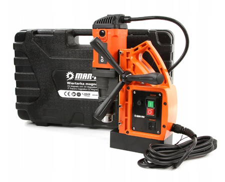 Wiertarka magnetyczna stołowa gwinciarka magnesowa 11500N 1480w MAR-POL