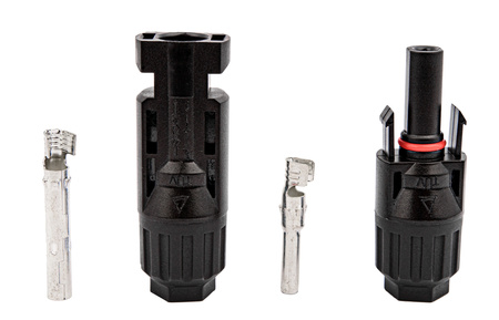 Konektor na kabel MC4 zestaw złączy szeregowych z pinami