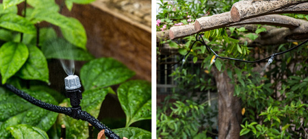 2w1 zestaw do nawadniania irygacji 96 elementów + wąż 20m TOOLES