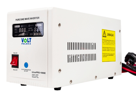 Zestaw awaryjne zasilanie przetwornica UPS SINUSPRO - 1000E 12V + Akumulator 100Ah
