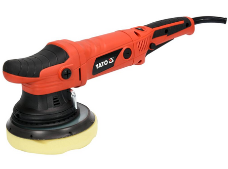 Polerka samochodowa mimośrodowa 720w 150mm + 3 krążki YT-82200 YATO