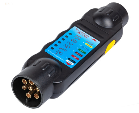 Tester gniazda wtyczki przyczepy haka holowniczego FALON-TECH