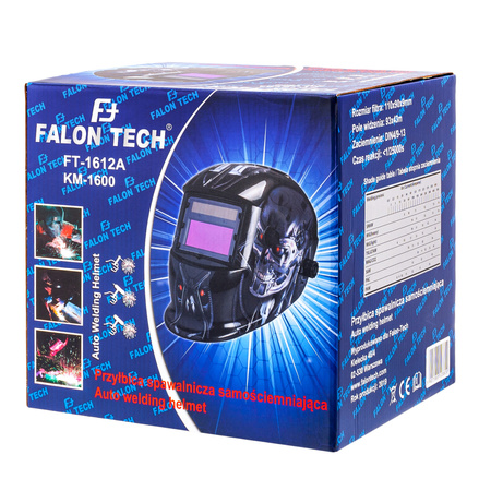 Maska spawalnicza przyłbica samościemniająca Terminator FALON-TECH