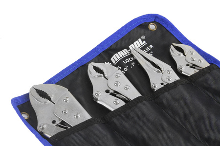 Szczypce zaciskowe Morse'a 125-250 mm (5-10") Zestaw 4 szt MAR-POL