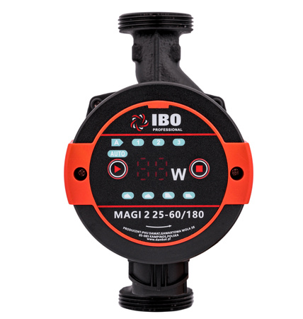 Pompa cyrkulacyjna obiegowa do pieca C.O. MAGI 25-60/180 elektroniczna IBO