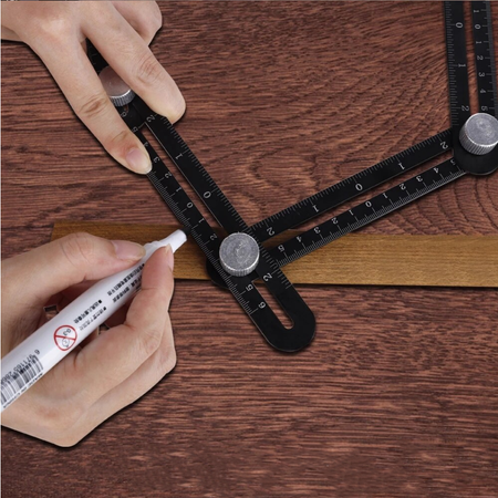 Przymiar znacznik szablon wzornik otworów do płytek FALON-TECH