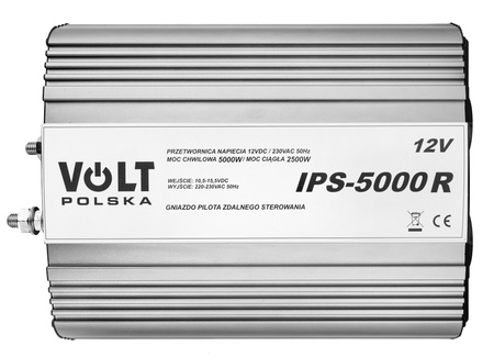 Przetwornica samochodowa IPS-5000R 12V/230V 2500/5000W VOLT POLSKA