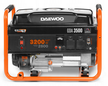Agregat prądotwórczy generator prądu 230V GDA3500 7,5KM AVR DAEWOO