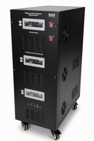 Stabilizator napięcia AVR PRO 45kVA 45000 VA trójfazowy 3% automatyczny VOLT POLSKA