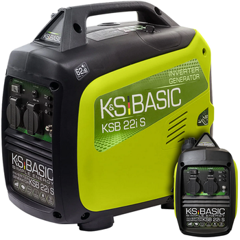 Agregat generator prądotwórczy benzynowy inwerterowy 2 kW cichy KSB 22iES  Könner & Söhnen KS