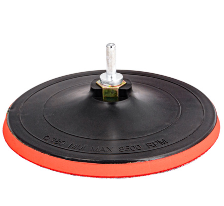 Dysk czepny do szlifowania szlifierki wiertarki 180 mm + Tarcza P80 FALON-TECH