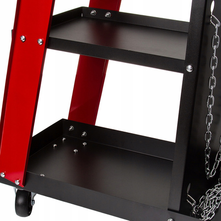 Wózek spawalniczy na kołach 3 półki 60kg do przewozu spawarki butli migomat MAR-POL