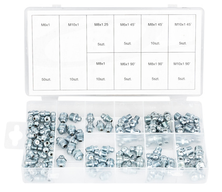 Zestaw kalamitki smarowniczki 110 sztuk MAR-POL