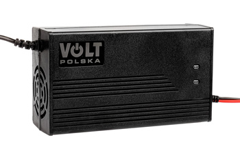 Prostownik ładowarka do ładowania akumulatora litowego LiFePo4 10A 24V VOLT POLSKA